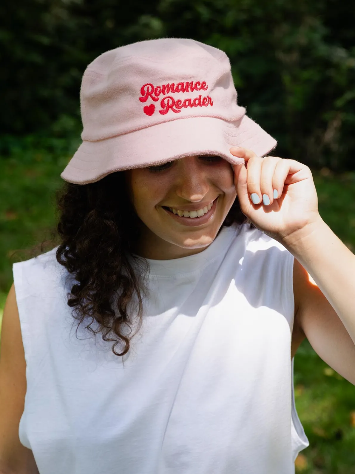 Romance Reader Bucket Hat (Print Shop)