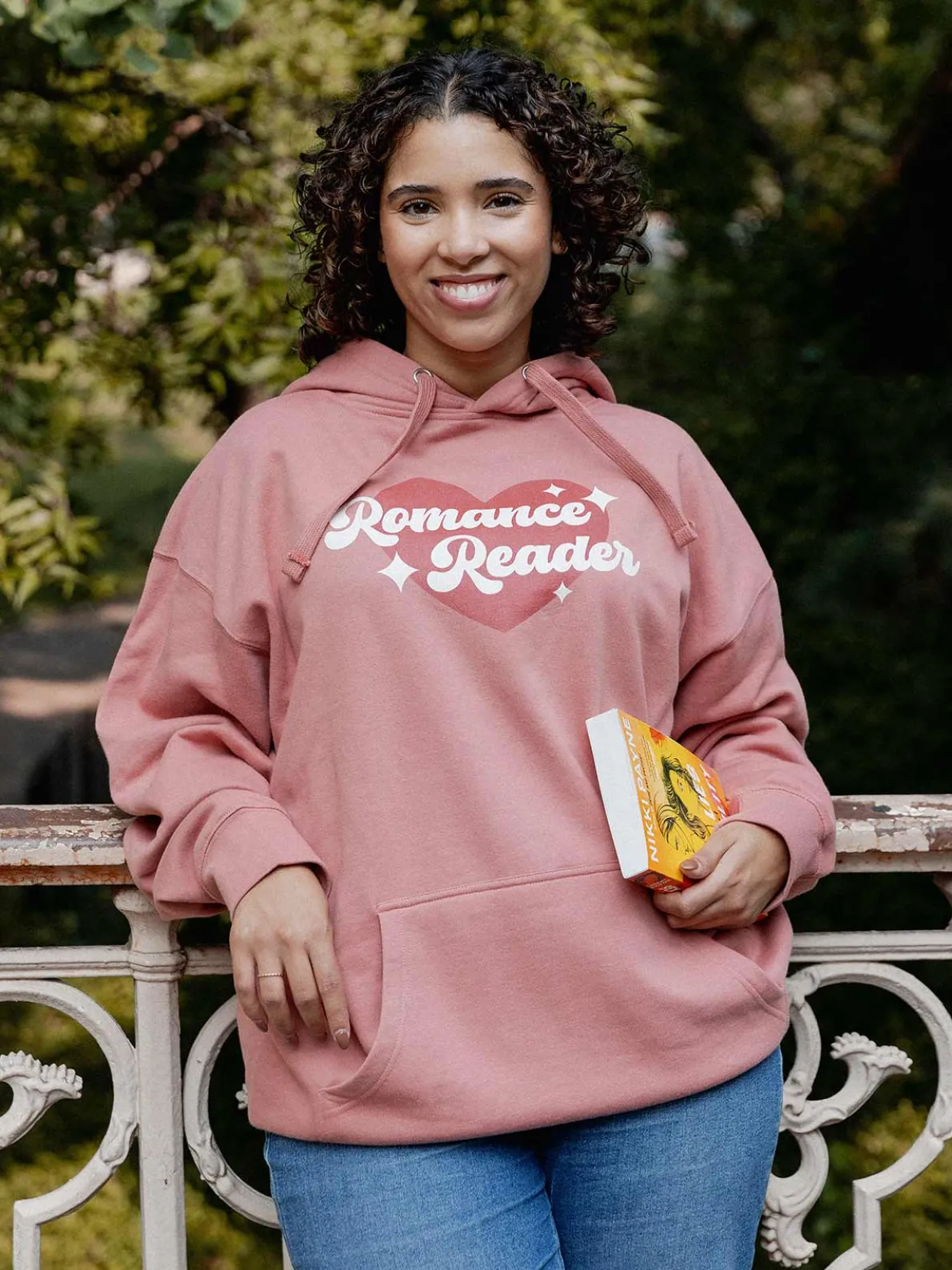 Romance Reader Unisex Hoodie (Print Shop)
