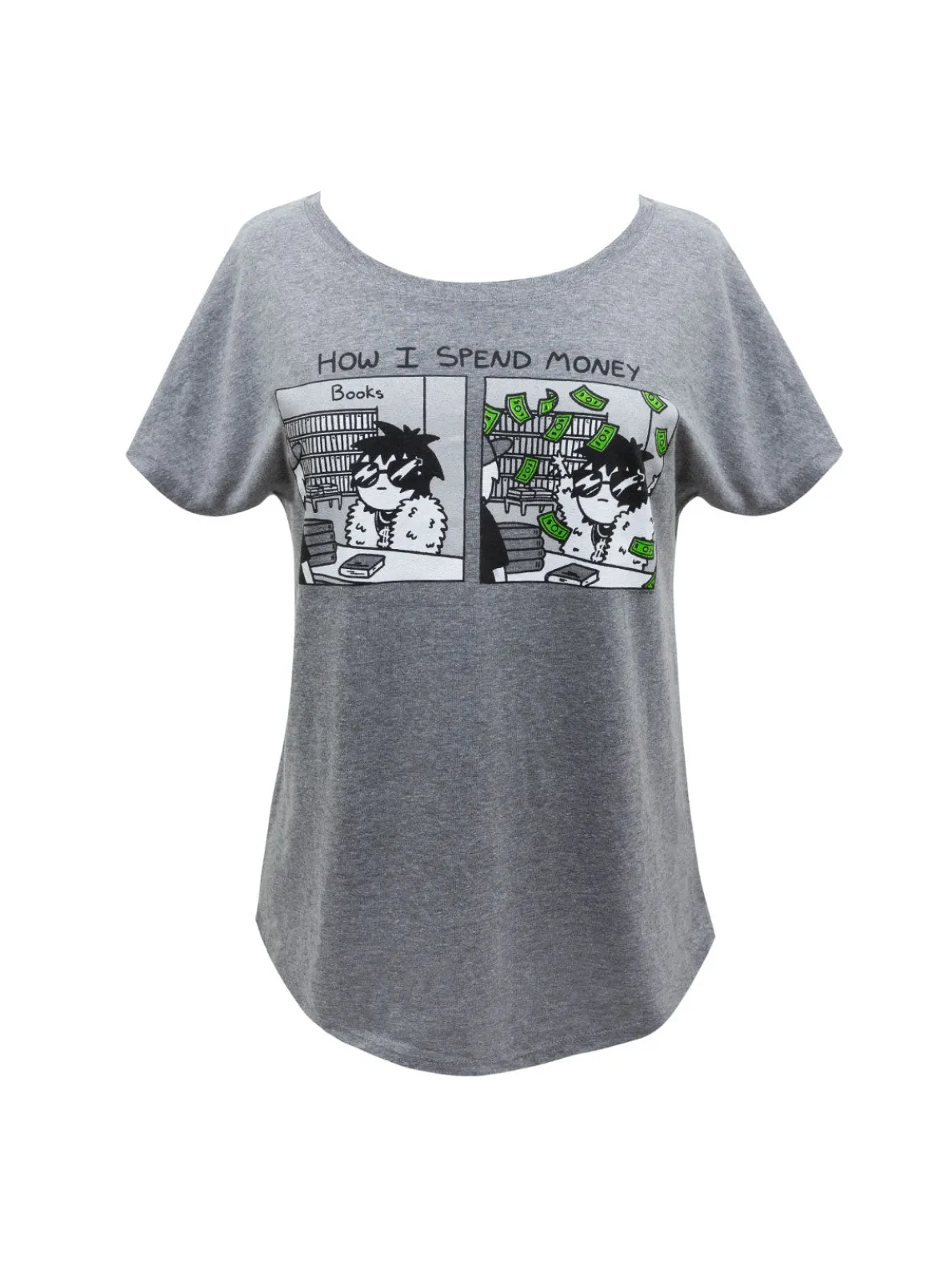 Sarah's Scribbles - How I Spend Money Women’s Relaxed Fit T-Shirt