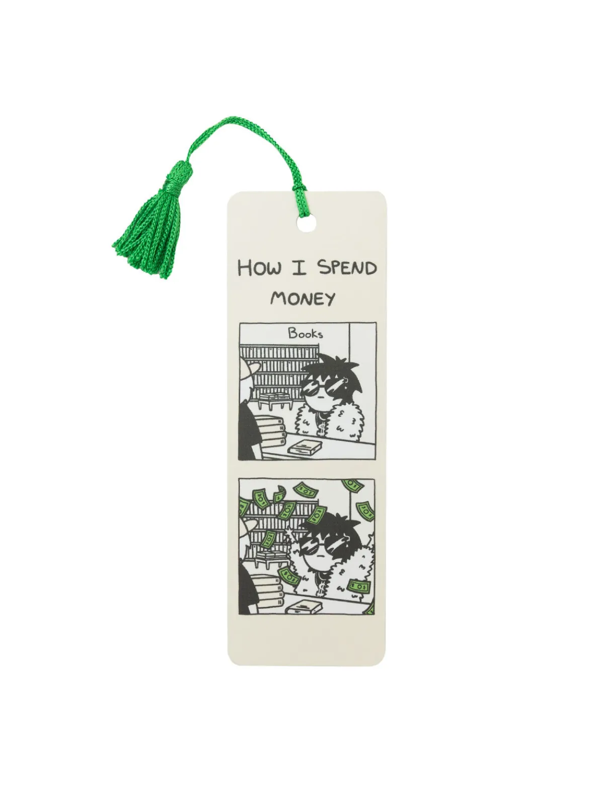 Sarah's Scribbles - How I Spend Money bookmark