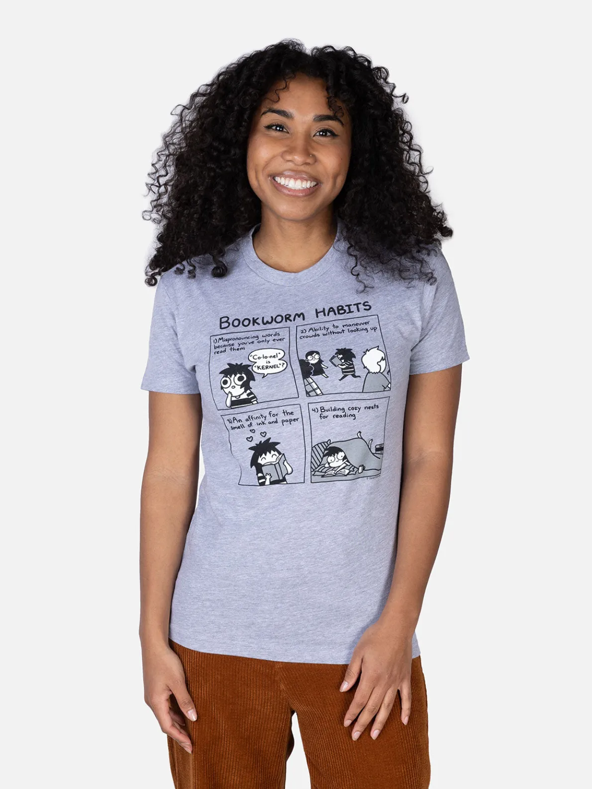Sarah's Scribbles - Bookworm Habits Unisex T-Shirt