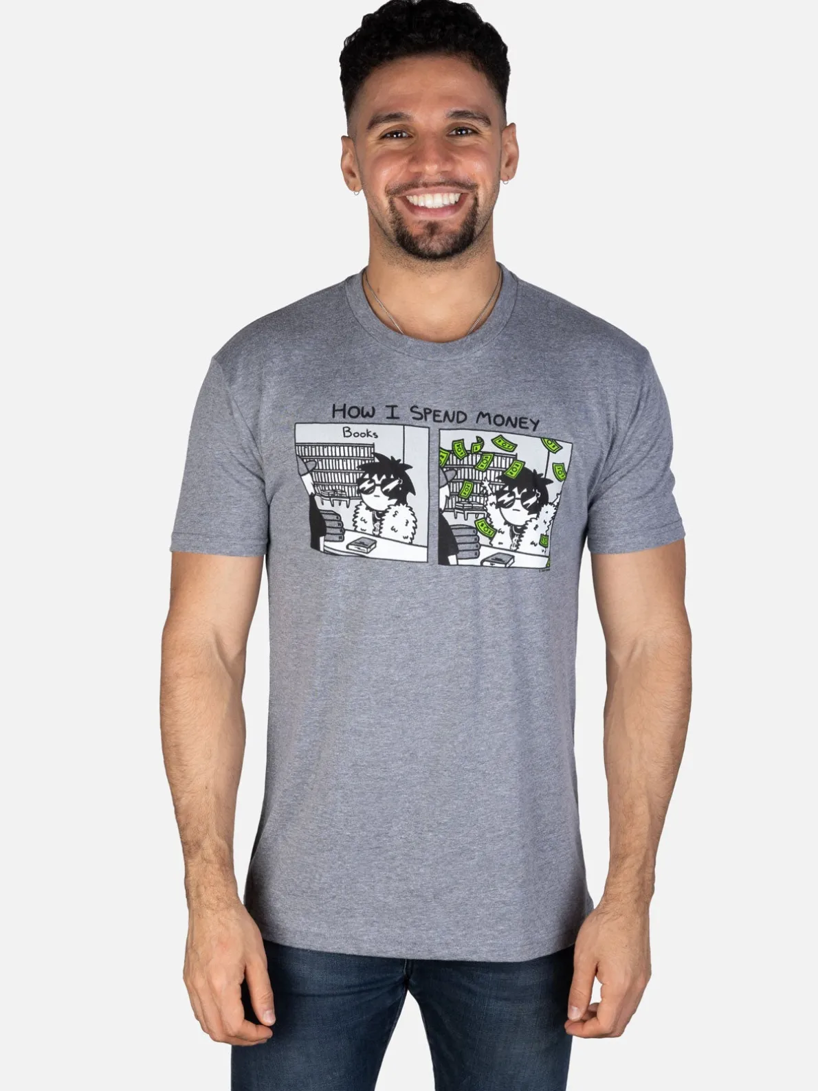 Sarah's Scribbles - How I Spend Money Unisex T-Shirt