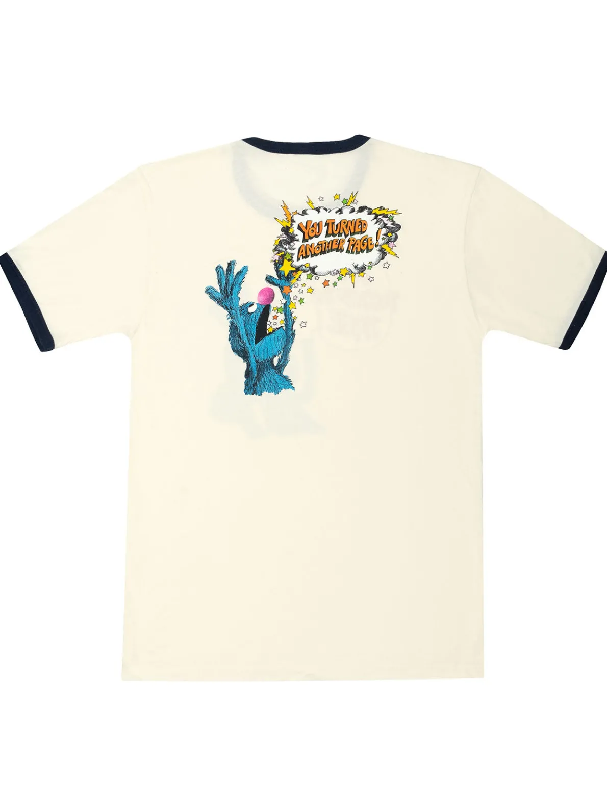 Sesame Street - The Monster at the End of This Book Unisex Ringer T-Shirt