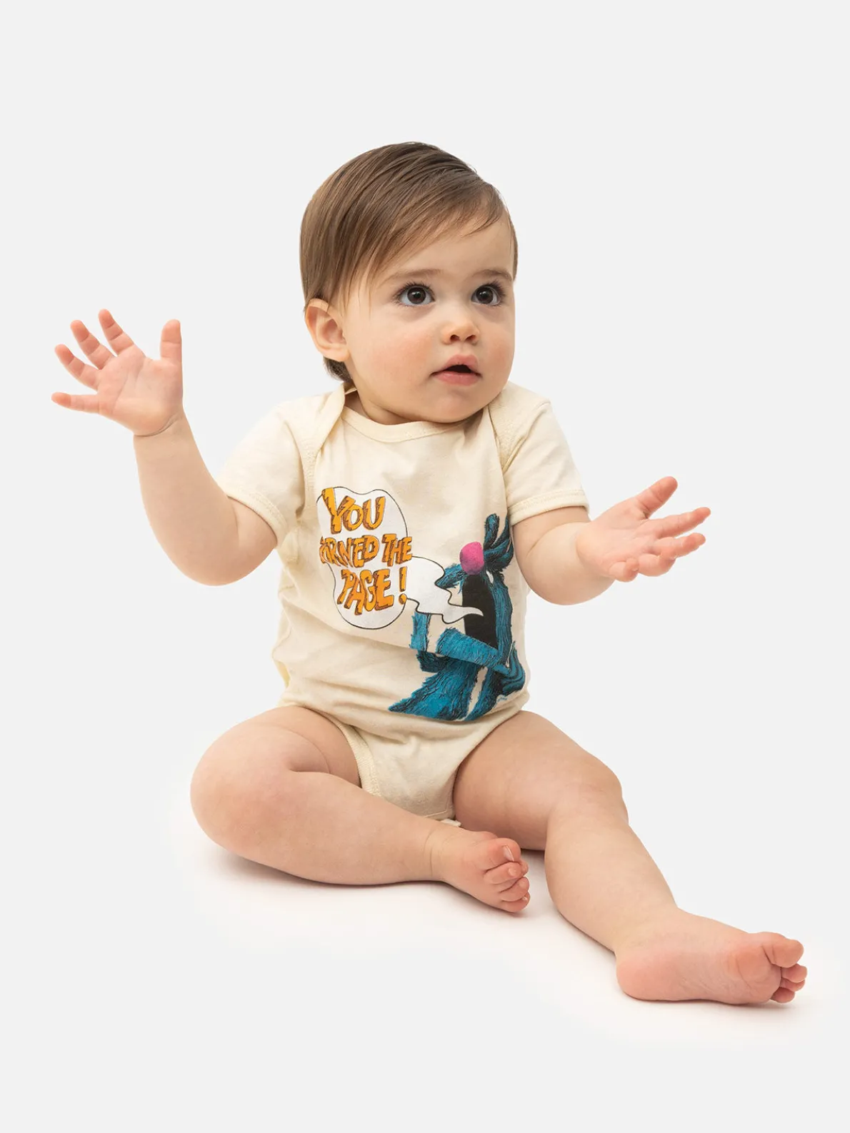 Sesame Street - The Monster at the End of This Book baby bodysuit