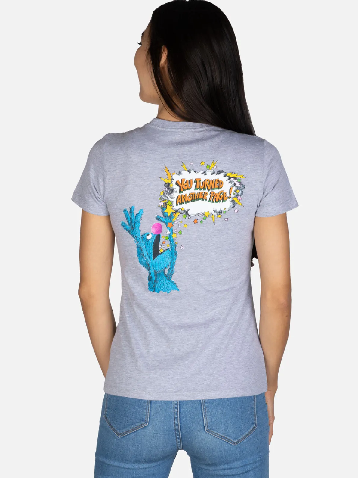 Sesame Street - The Monster at the End of This Book Women's Crew T-Shirt