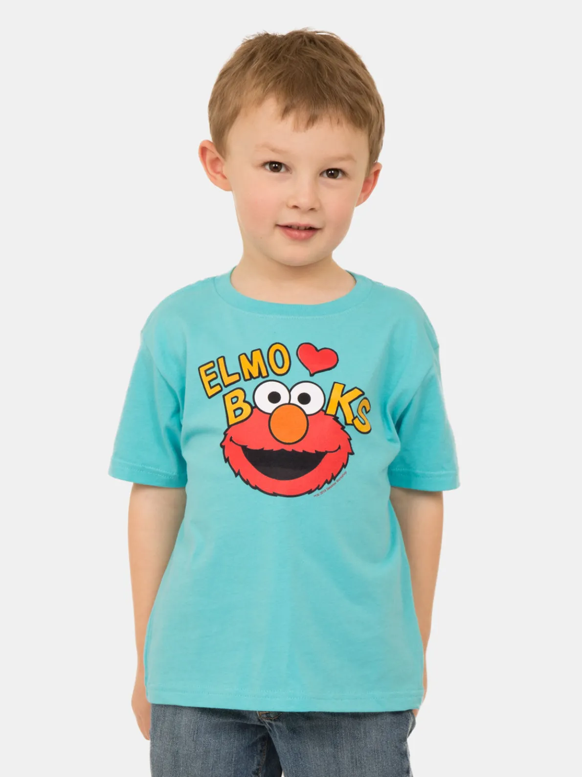 Sesame Street Elmo Loves Books Kids' T-Shirt