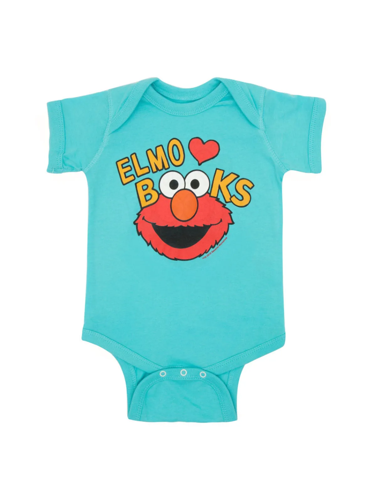 Sesame Street Elmo Loves Books baby bodysuit