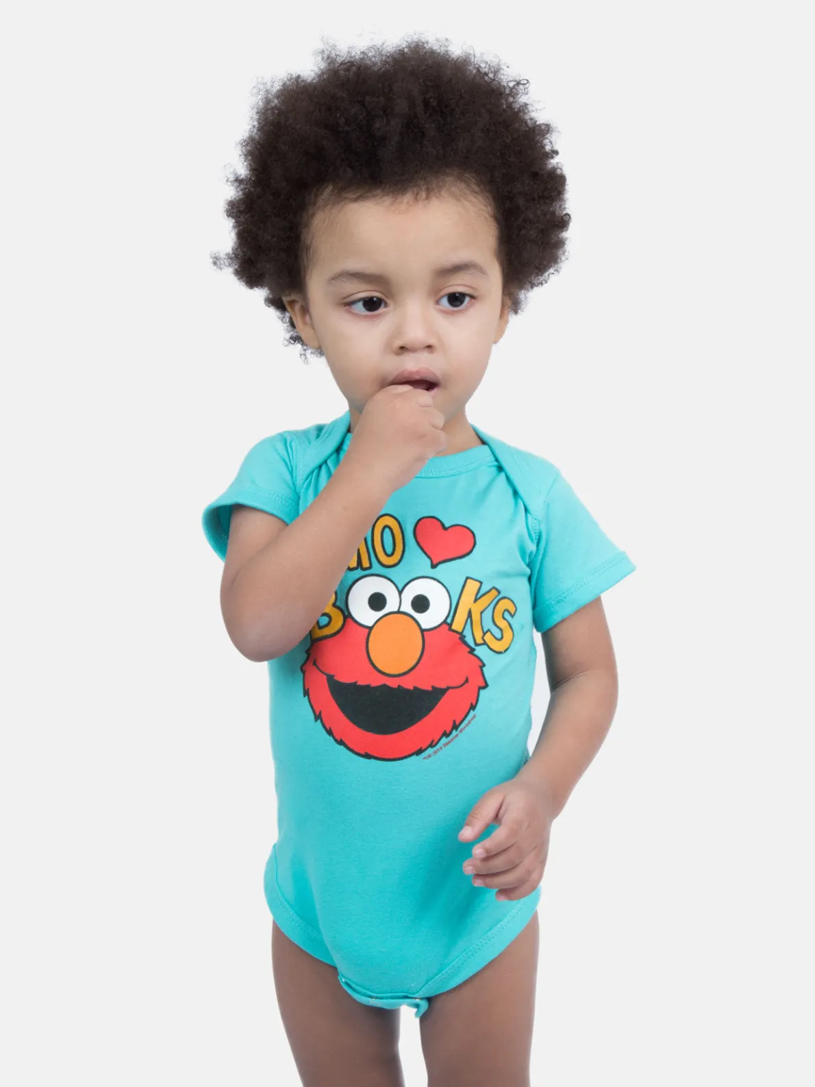 Sesame Street Elmo Loves Books baby bodysuit