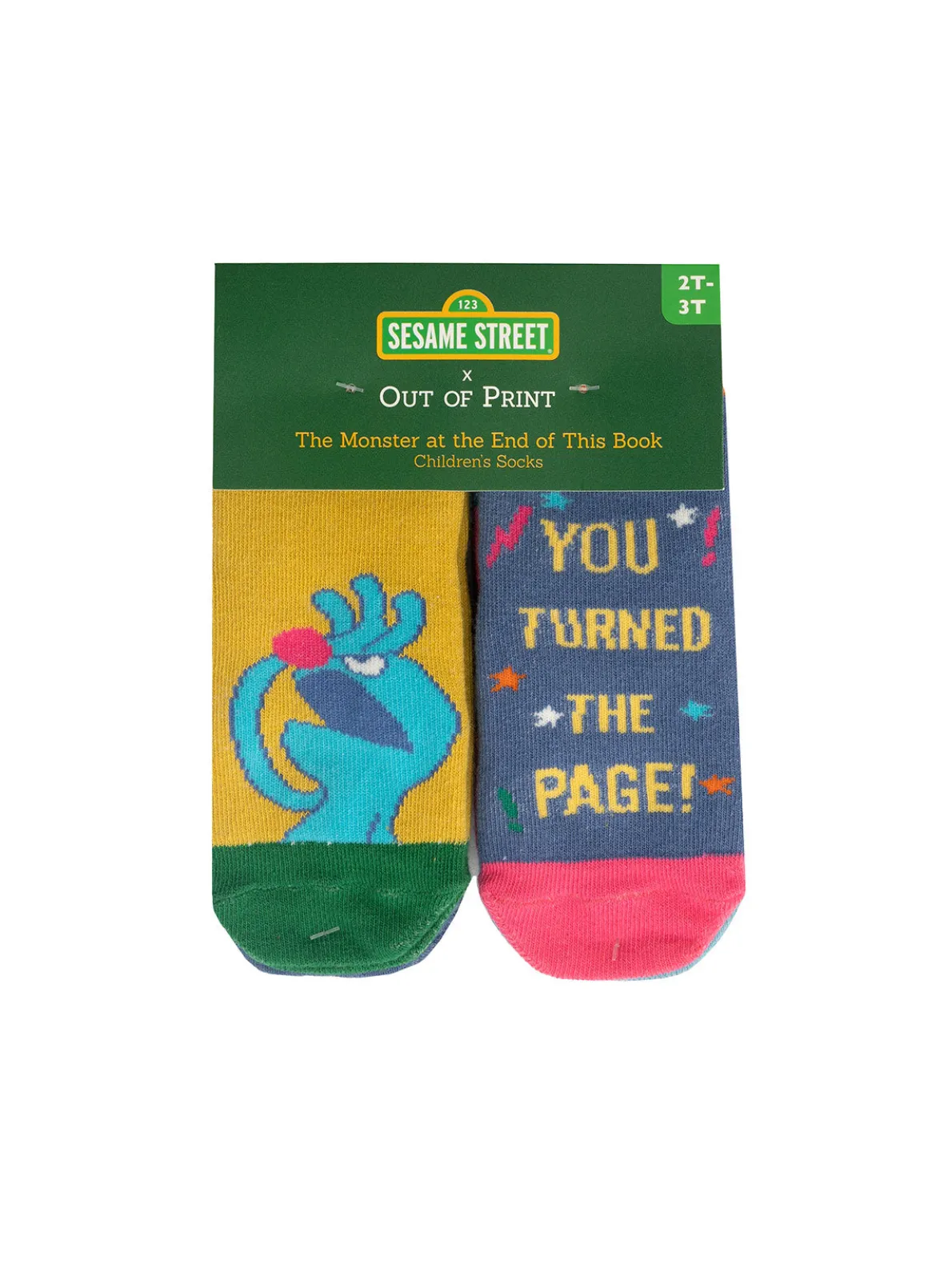 Sesame Street: The Monster at the End of This Book Children's Socks (4-pack)