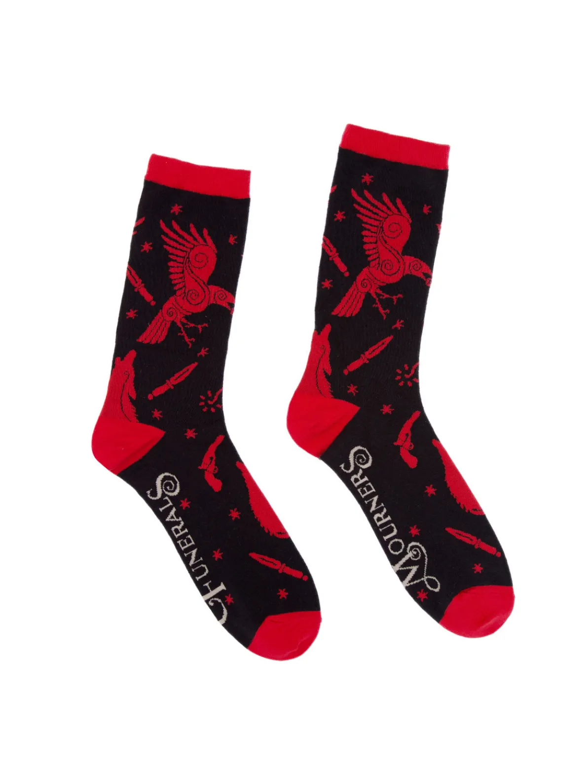 Six of Crows - No Mourners, No Funerals socks