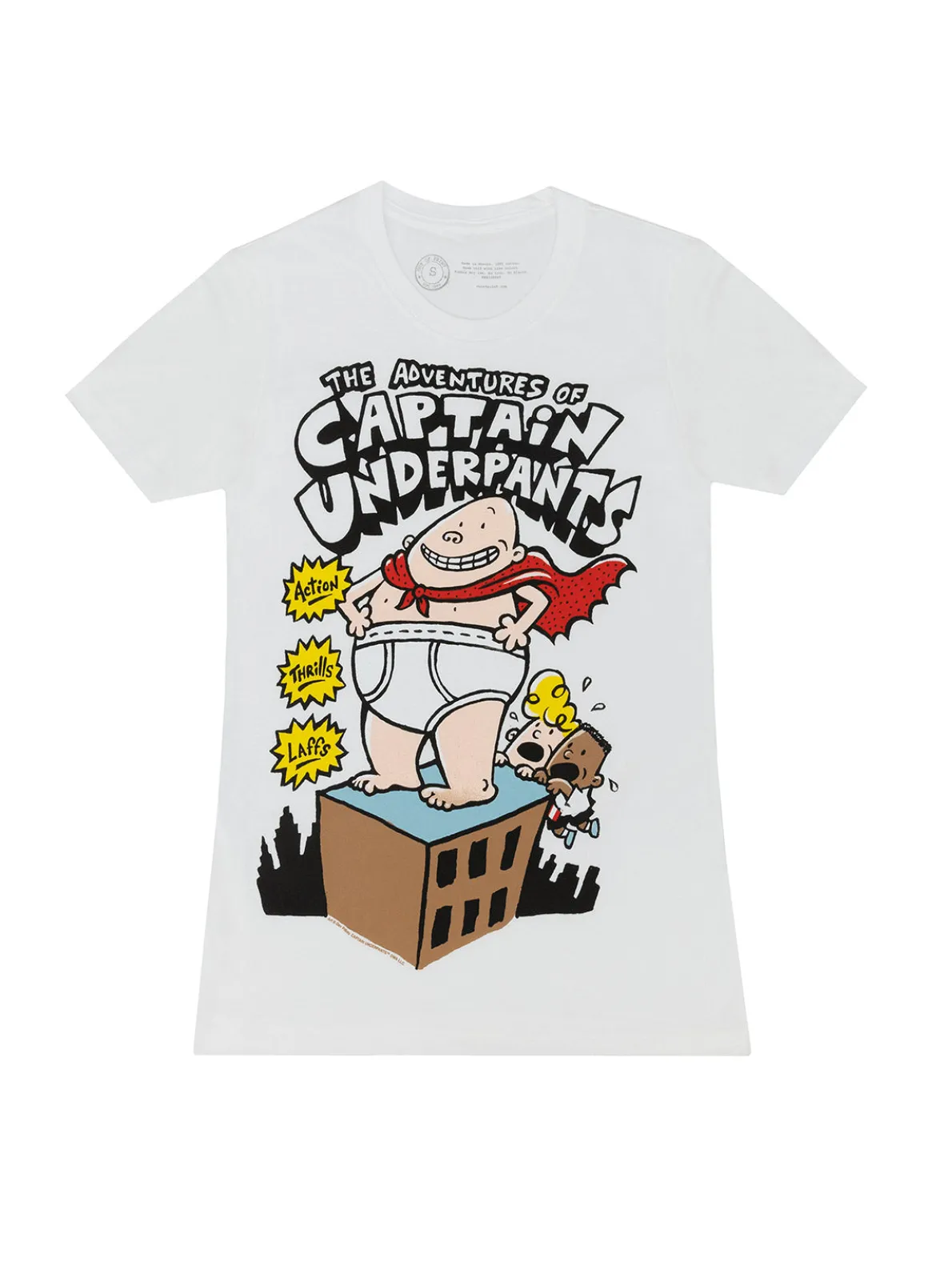 The Adventures of Captain Underpants Women's Crew T-Shirt
