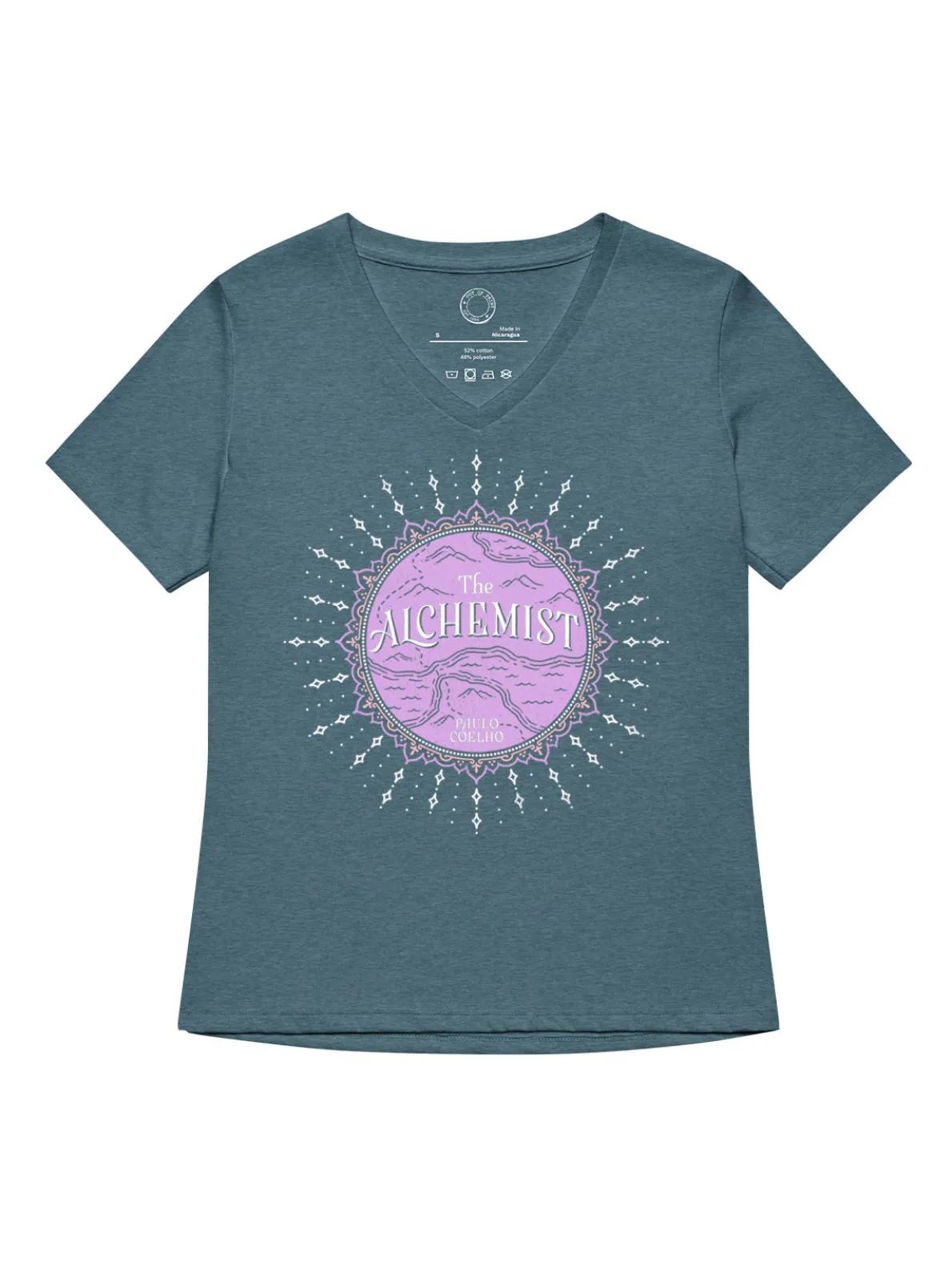 The Alchemist Women's V-Neck T-Shirt (Print Shop)