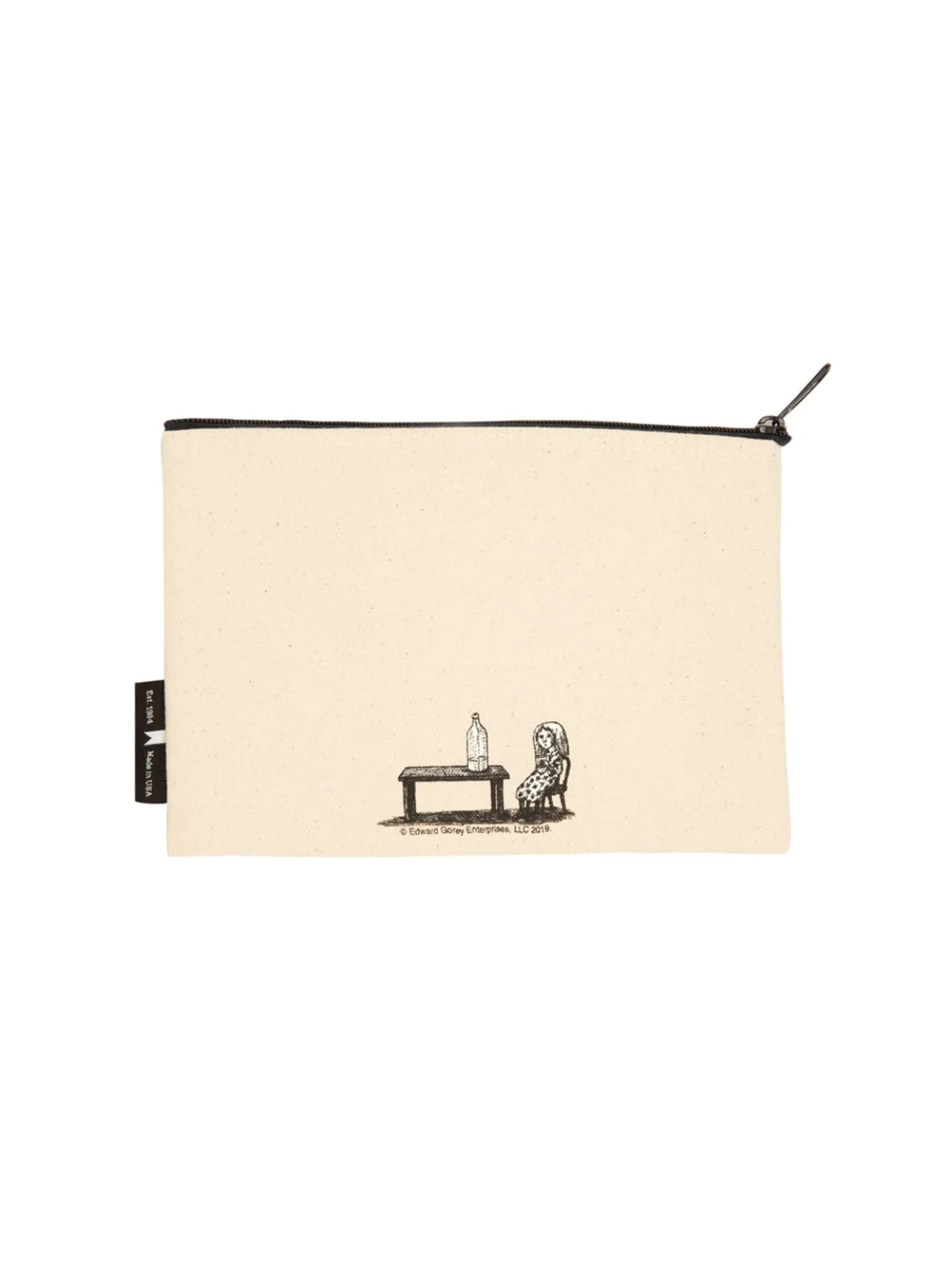 The Gashlycrumb Tinies pouch