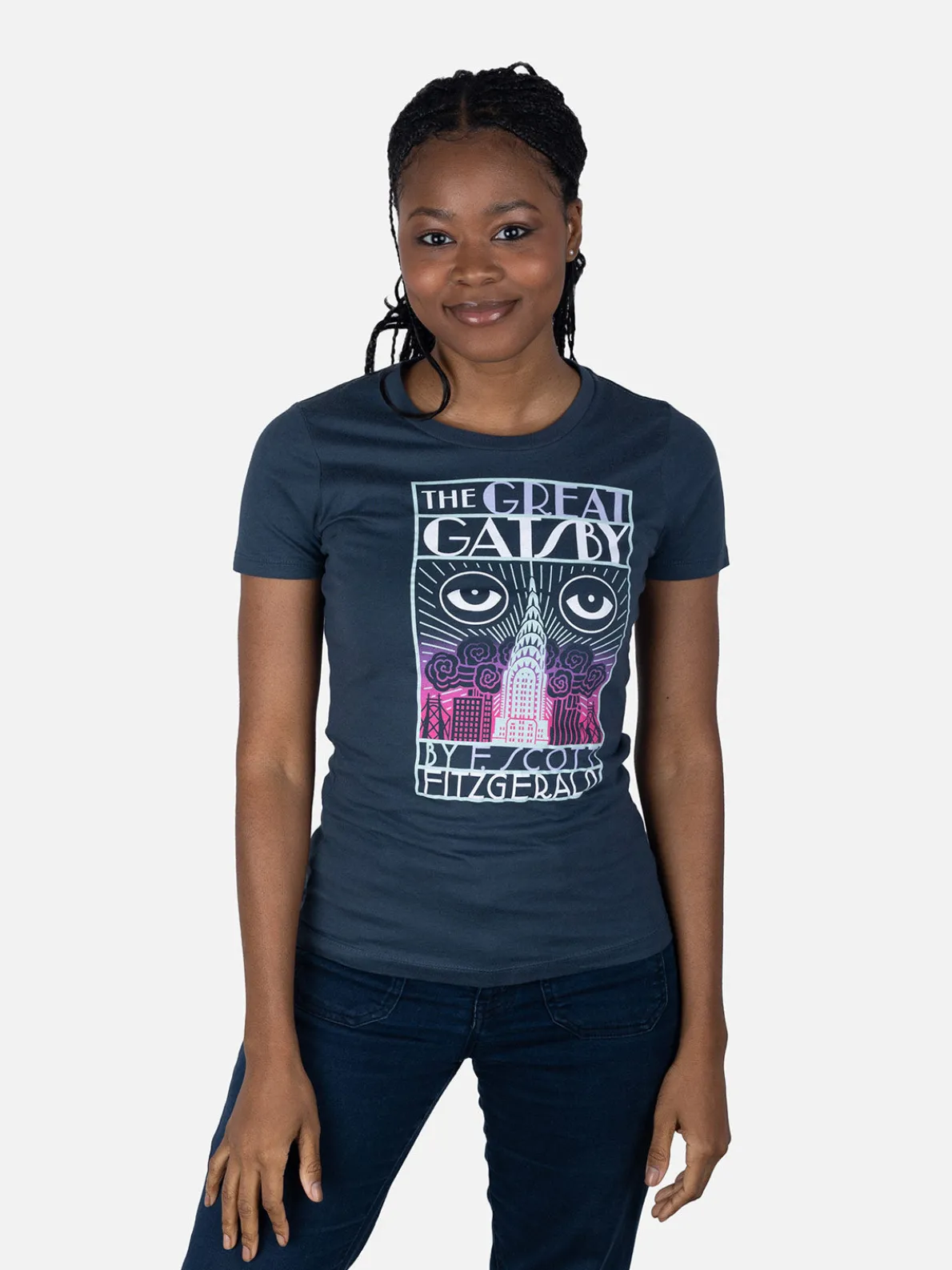 The Great Gatsby (Tanamachi) Women's Crew T-Shirt