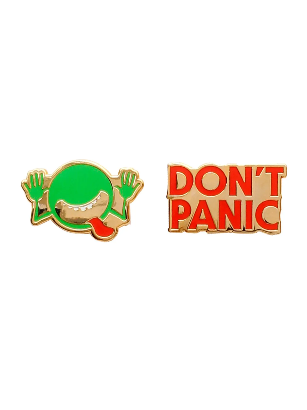 The Hitchhiker's Guide to the Galaxy Enamel Pin Set