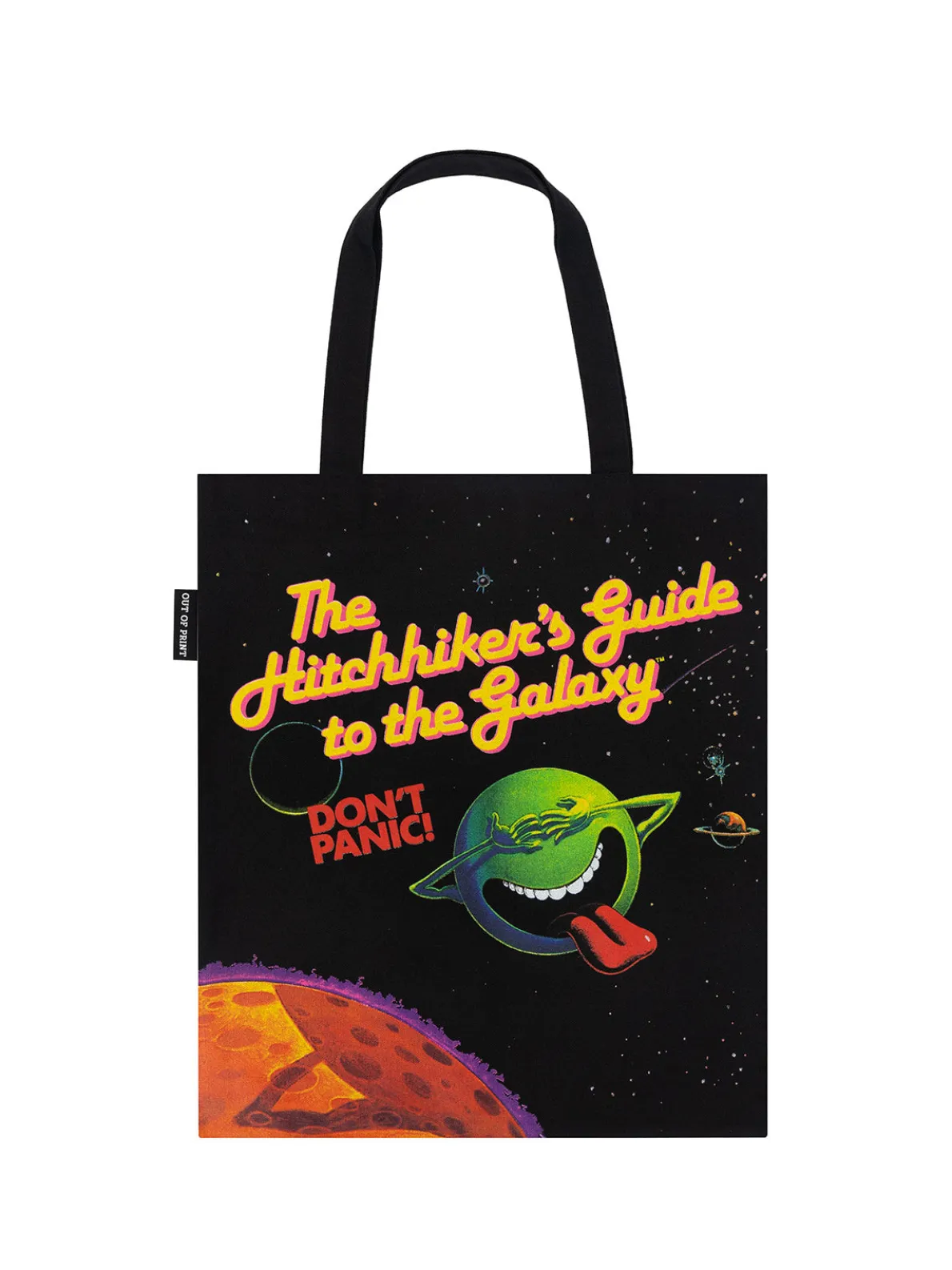 The Hitchhiker's Guide to the Galaxy tote bag