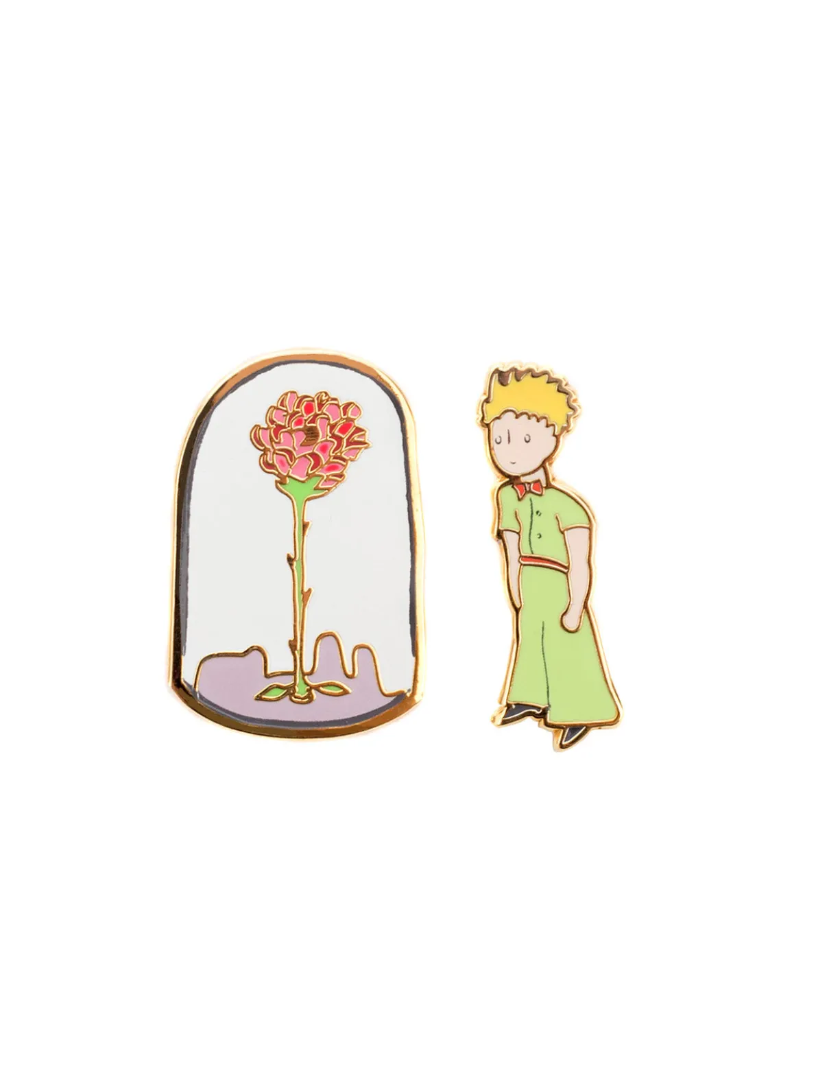 The Little Prince enamel pin set
