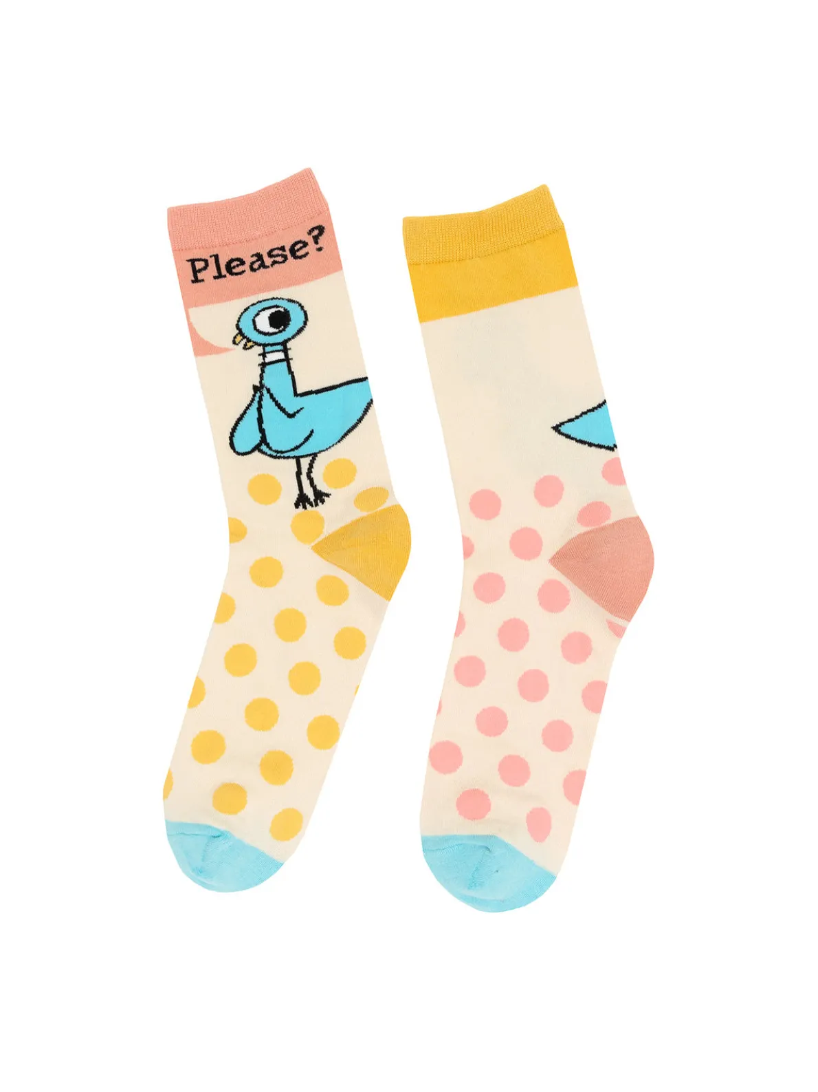 The Pigeon: Pretty Please socks