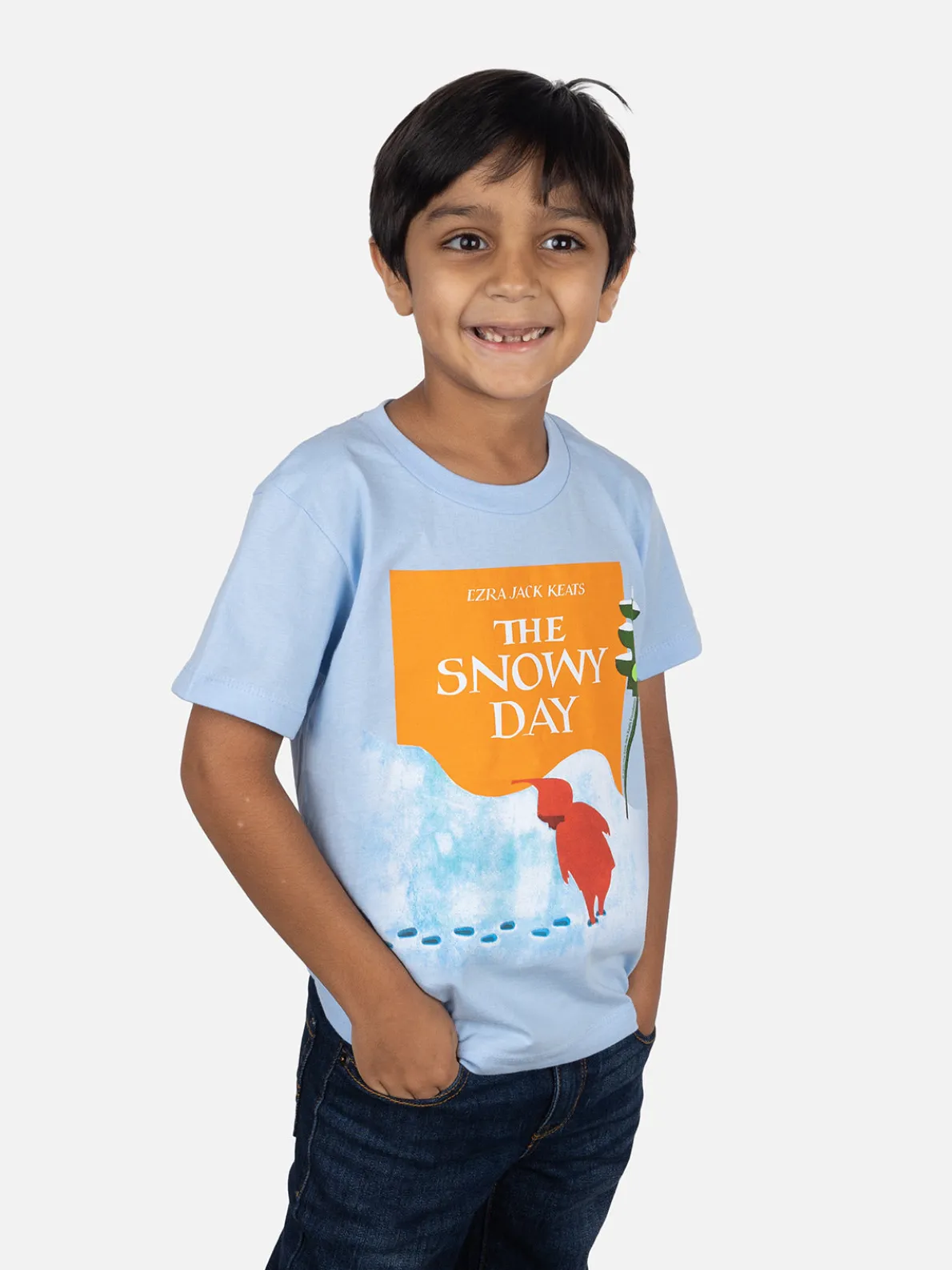 The Snowy Day Kids' T-Shirt