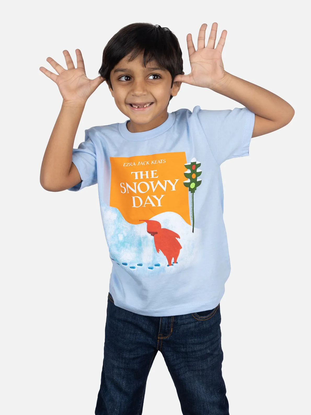 The Snowy Day Kids' T-Shirt
