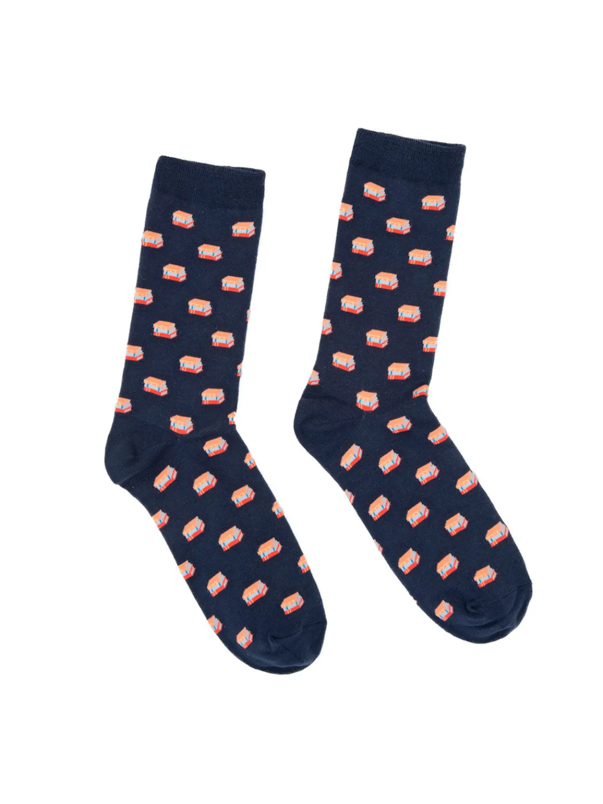 To Be Read Book Stack socks