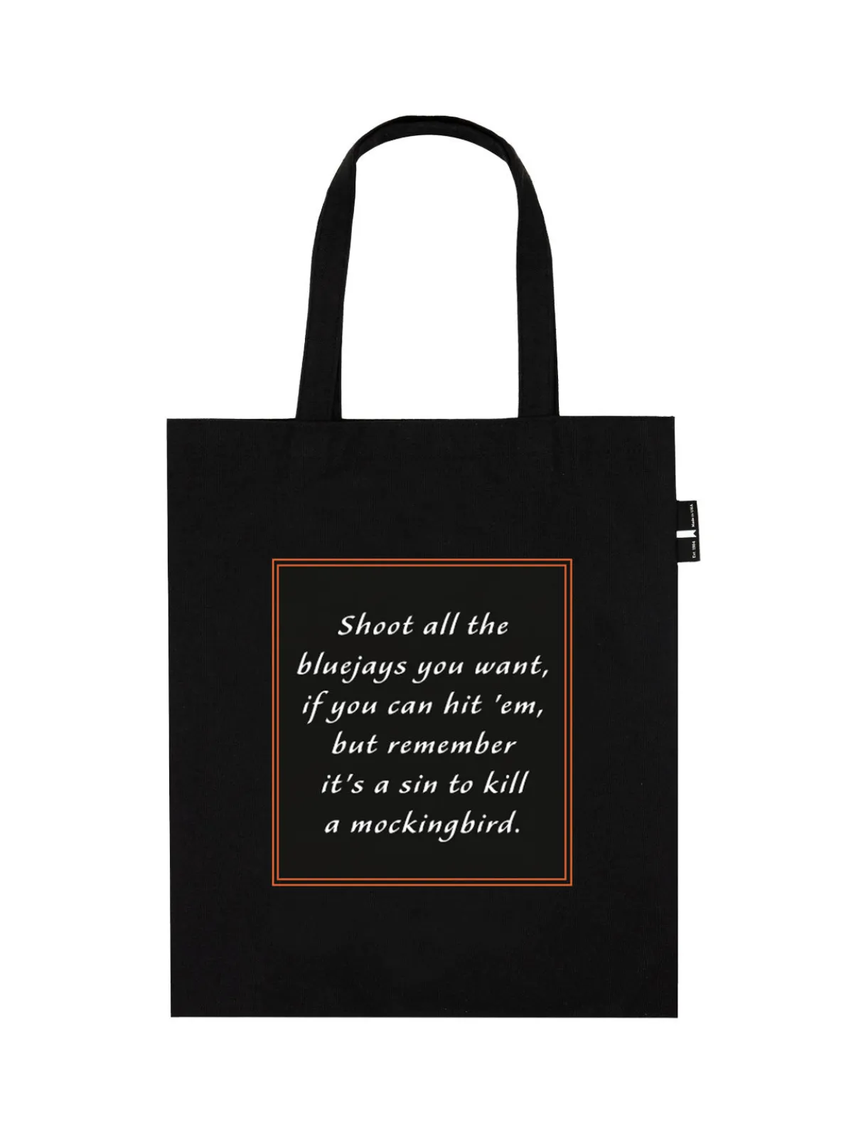 To Kill a Mockingbird tote bag