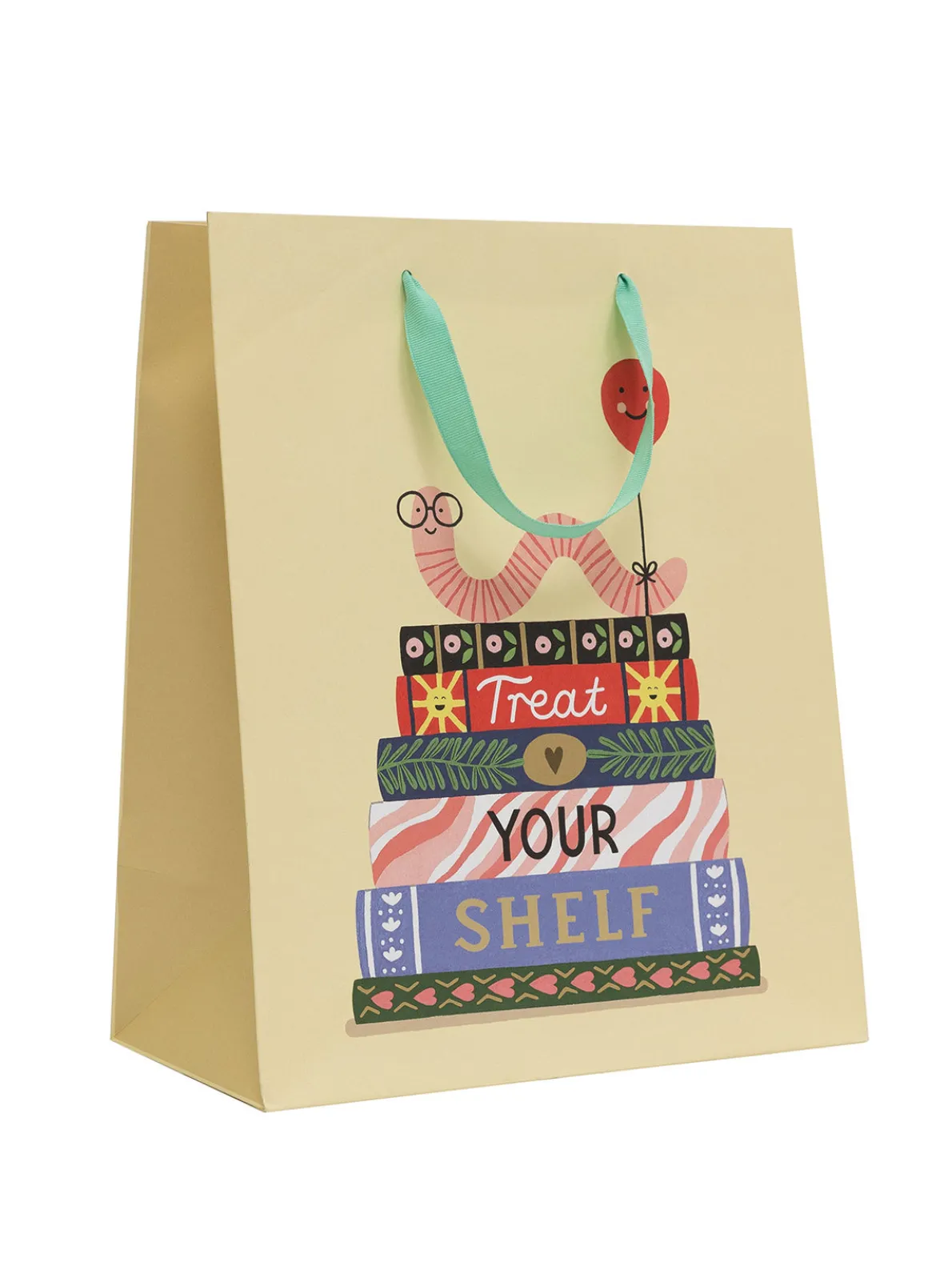 Treat Your Shelf Bookworm gift bag (large)