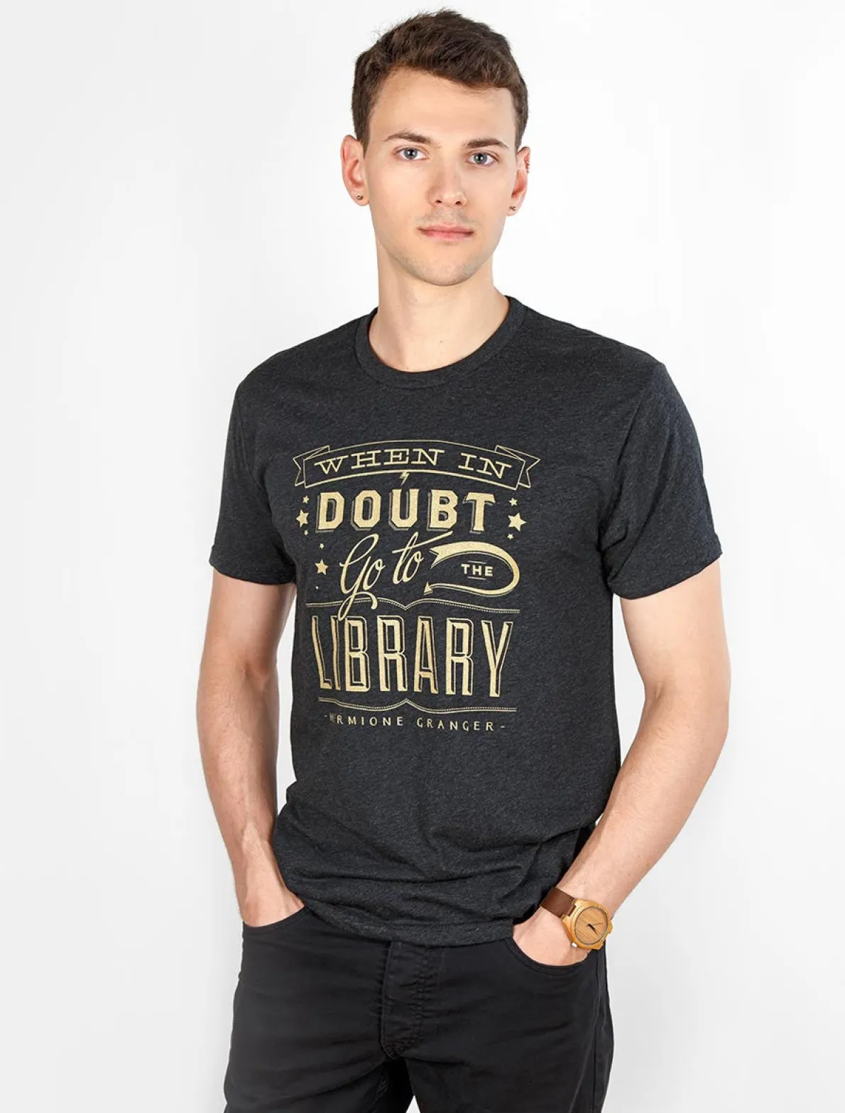 When in Doubt, Go to the Library Unisex T-Shirt
