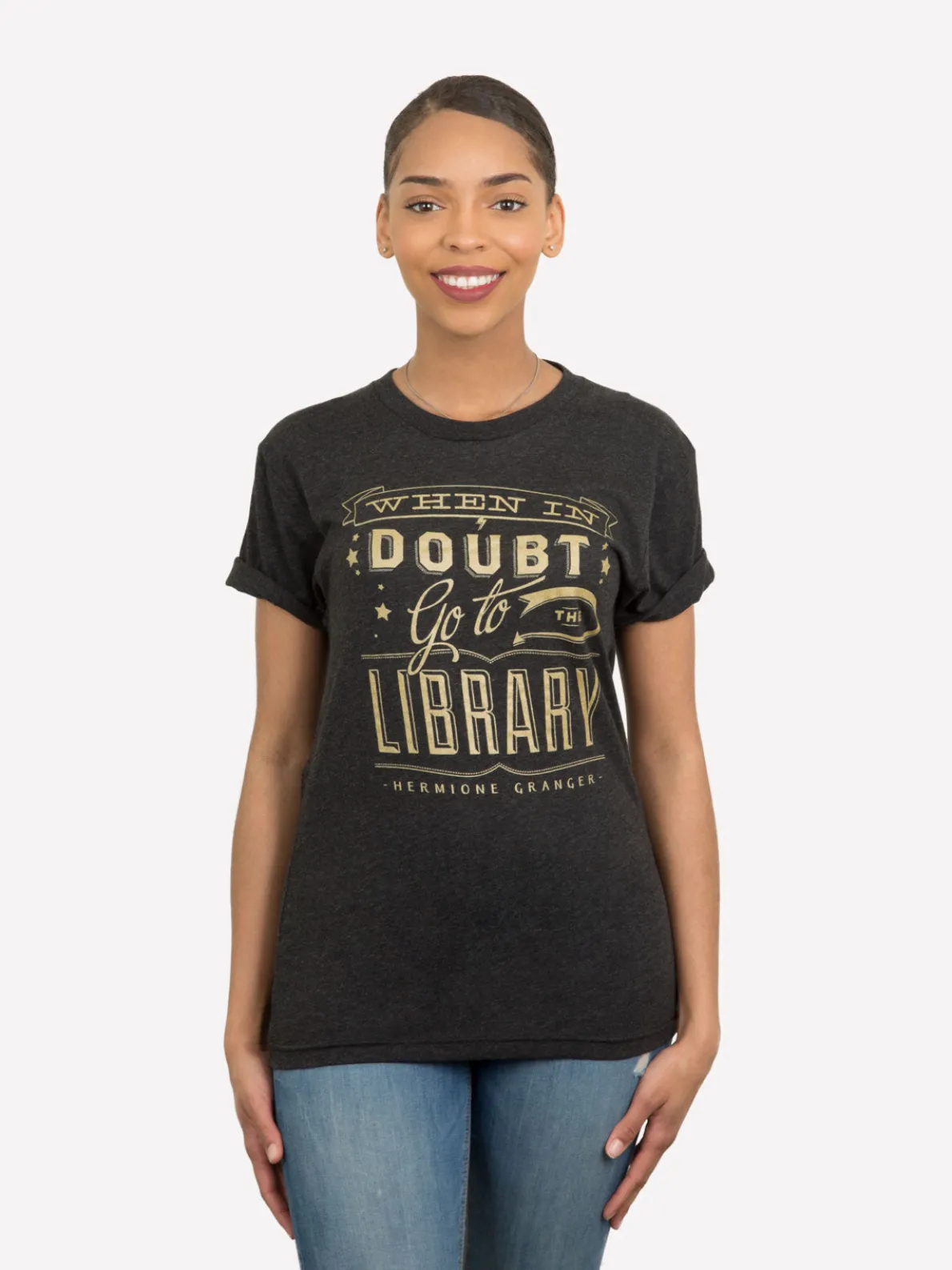When in Doubt, Go to the Library Unisex T-Shirt