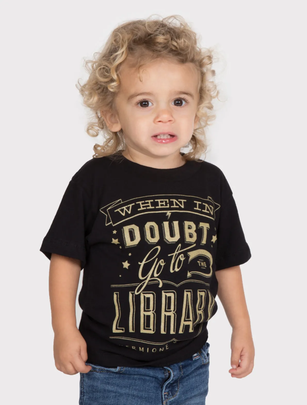 When in Doubt, Go to the Library Kids' T-Shirt