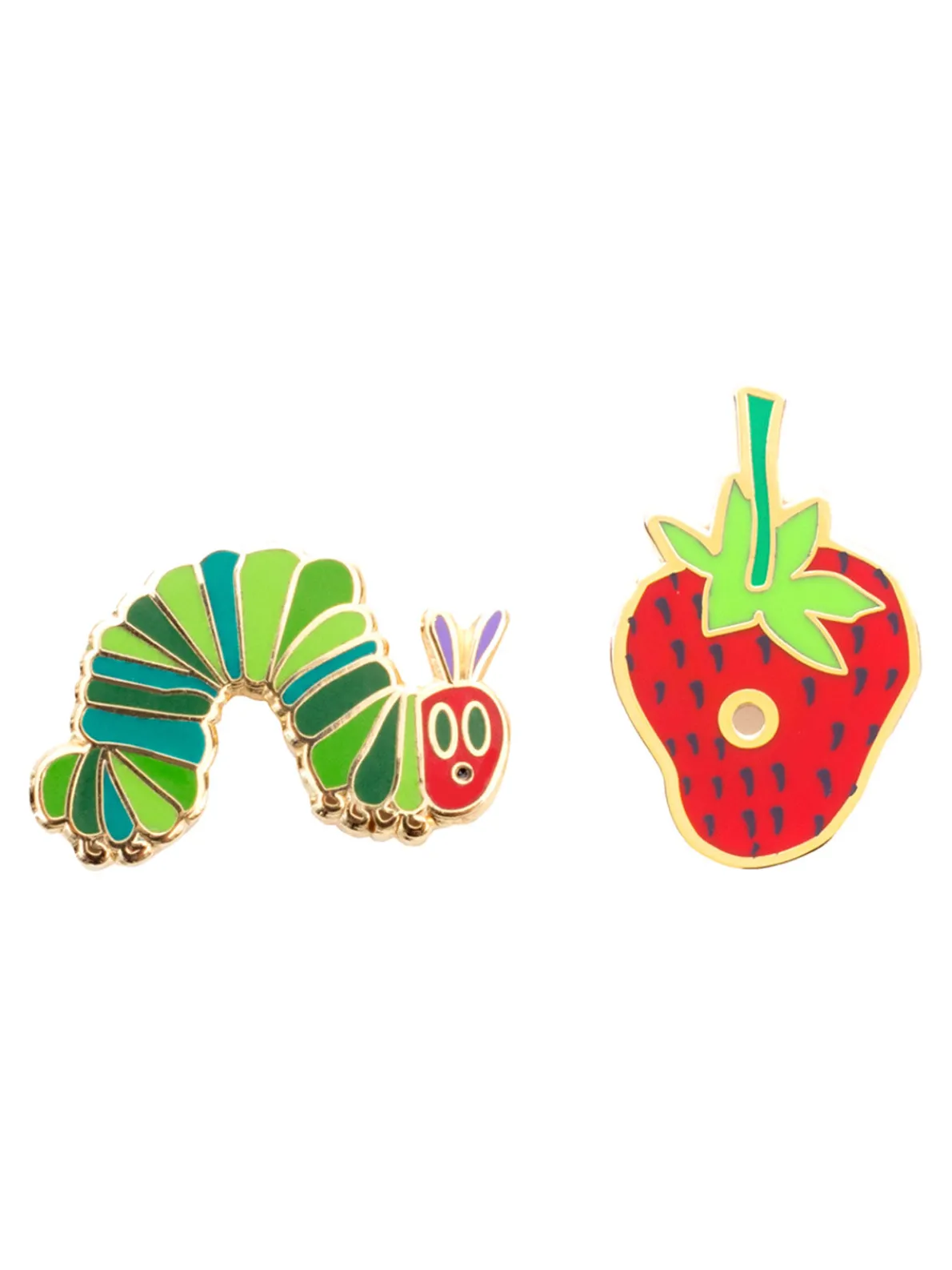 World of Eric Carle The Very Hungry Caterpillar enamel pin set