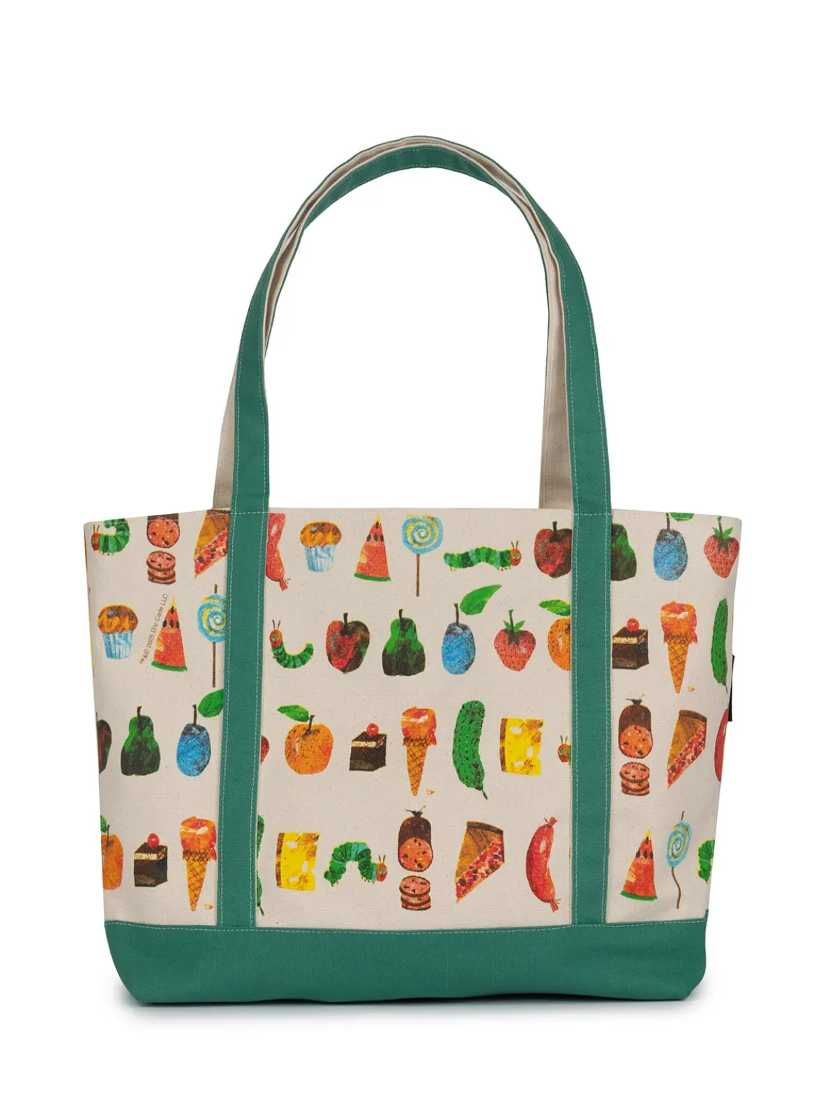World of Eric Carle The Very Hungry Caterpillar large zippered tote