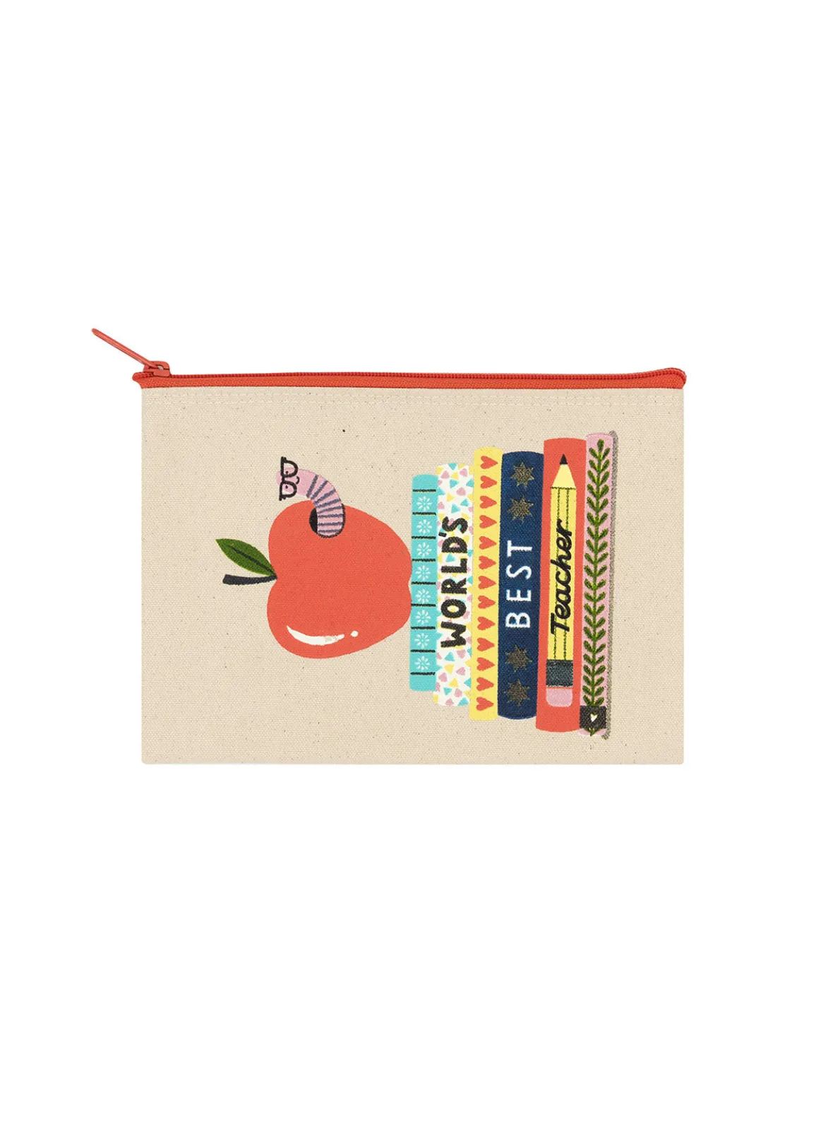 World's Best Teacher pouch
