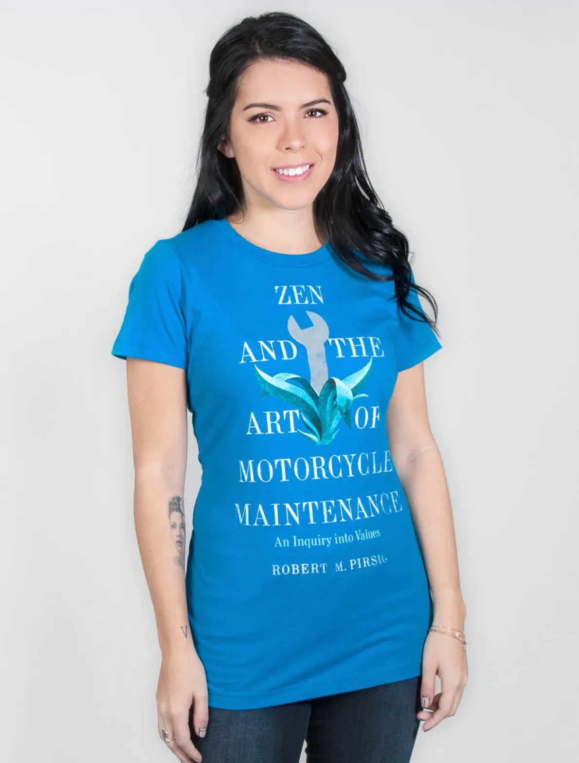 Zen and the Art of Motorcycle Maintenance Women's Crew T-Shirt